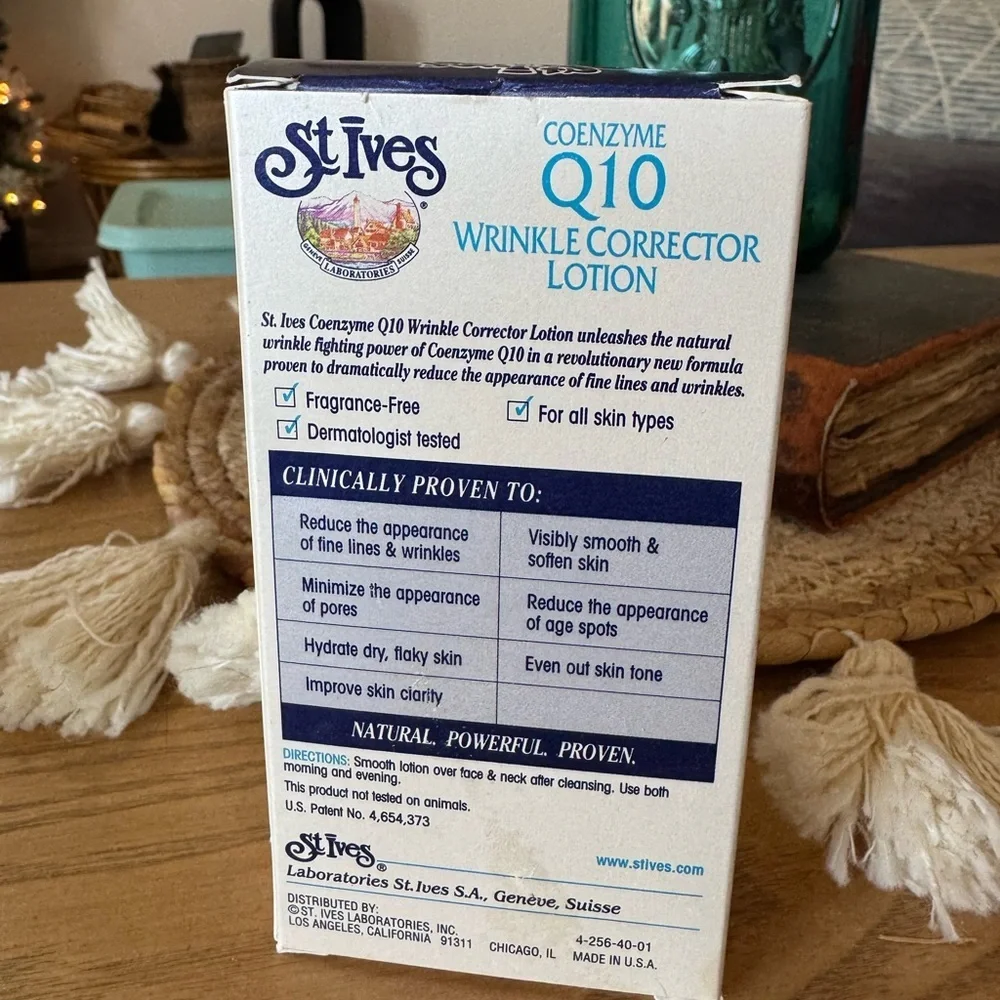 St. Ives Coenzyme Q10 Wrinkle Corrector Lotion